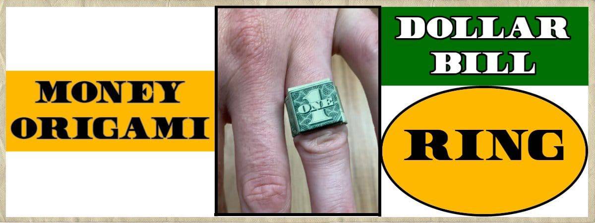 er nok Nogle gange nogle gange timeren Dollar Bill Origami Ring: Easy 10 Steps | The Daily Dabble