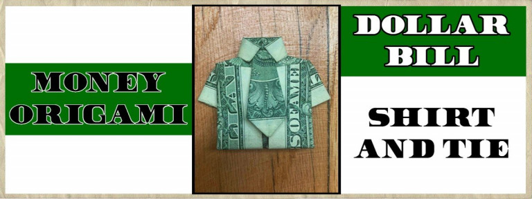 Dollar Bill Shirt with Tie
