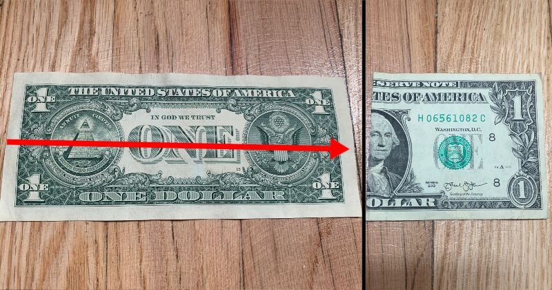 bow tie dollar bill origami