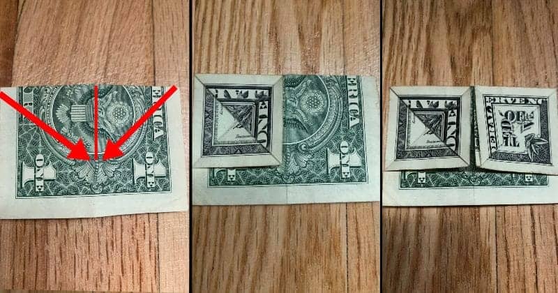 Dollar Bill Origami Bow Tie 8