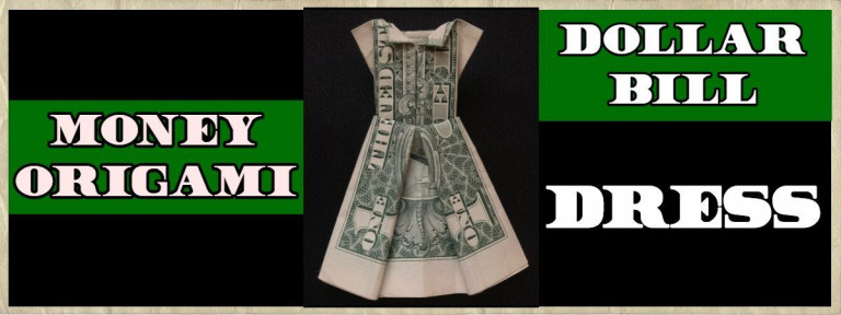 Dollar Bill Origami Dress