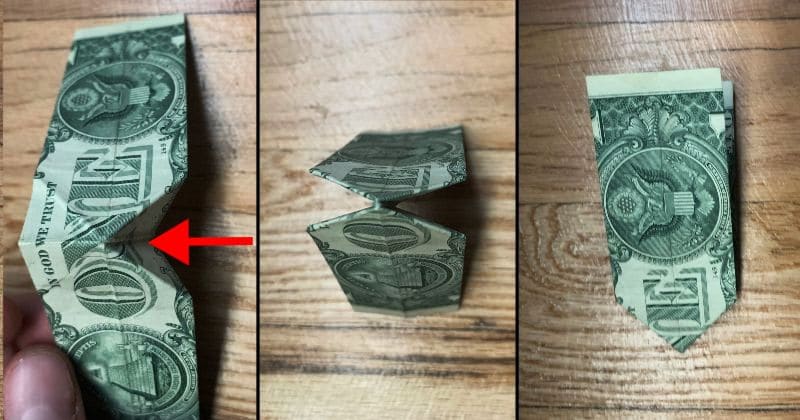 Dollar Bill Origami Pants 6