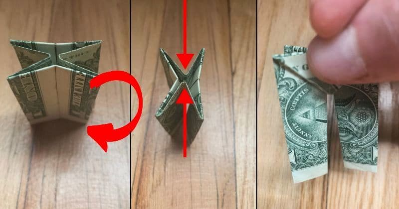 Dollar Bill Origami Pants 8