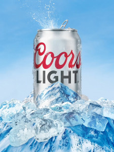 Coors Light Beer Can