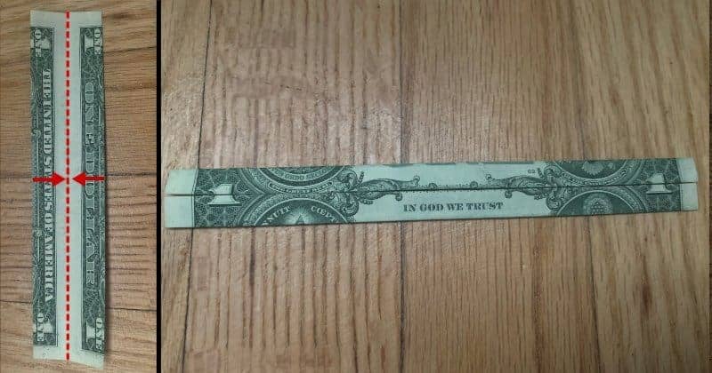 Dollar Bill Origami Cross 4