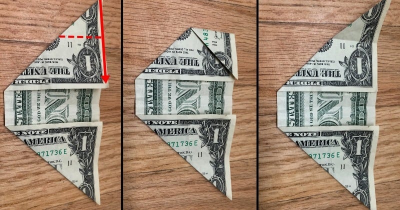 Dollar Bill Origami Sailboat 3