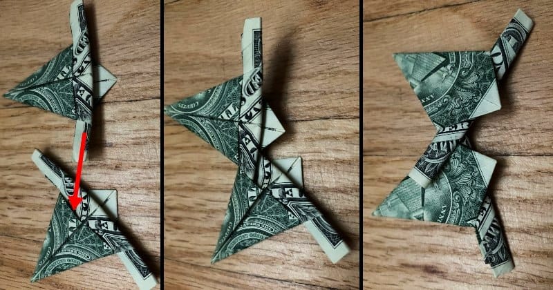 Dollar Bill Origami Star 9a