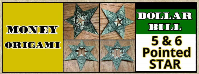 dollar bill origami star