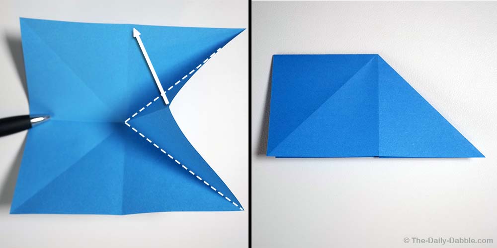 origami fish step 5