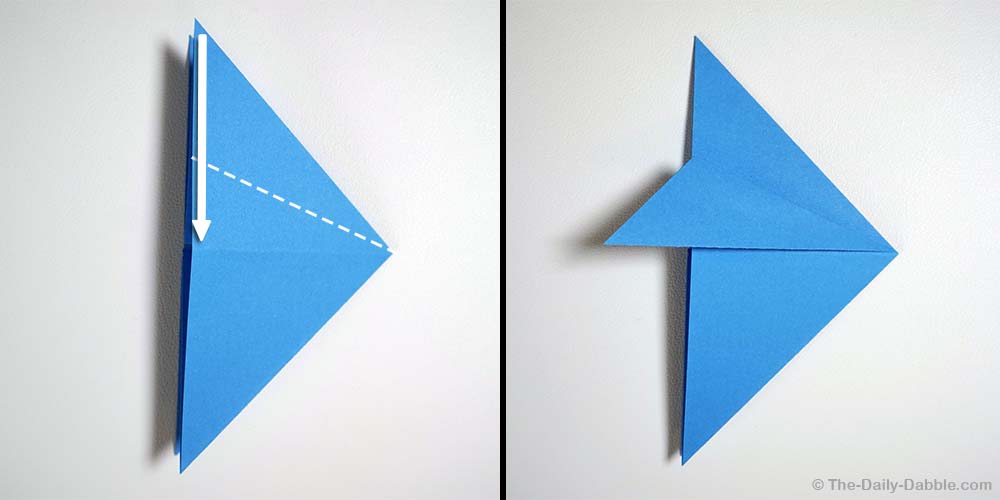 origami fish step 7