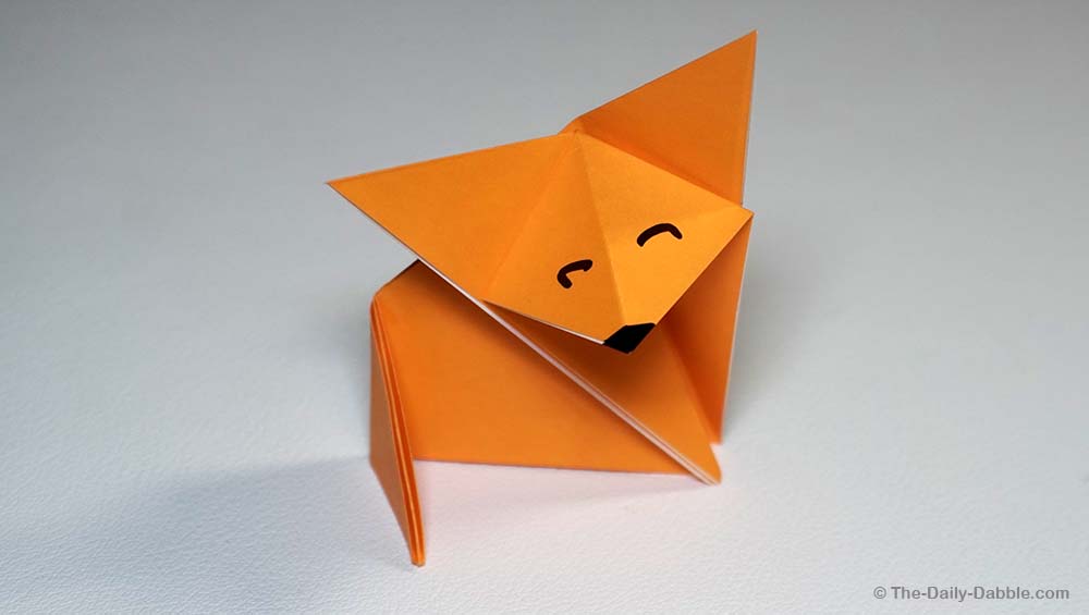 origami fox complete