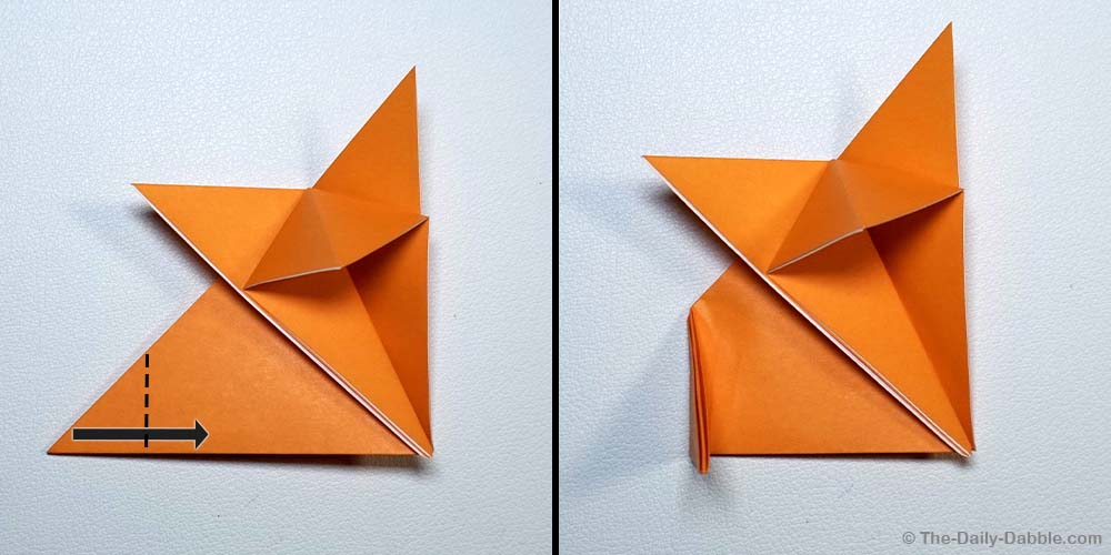 origami fox step 9