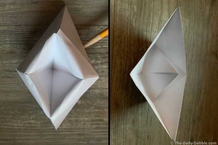 origami boat folds 14