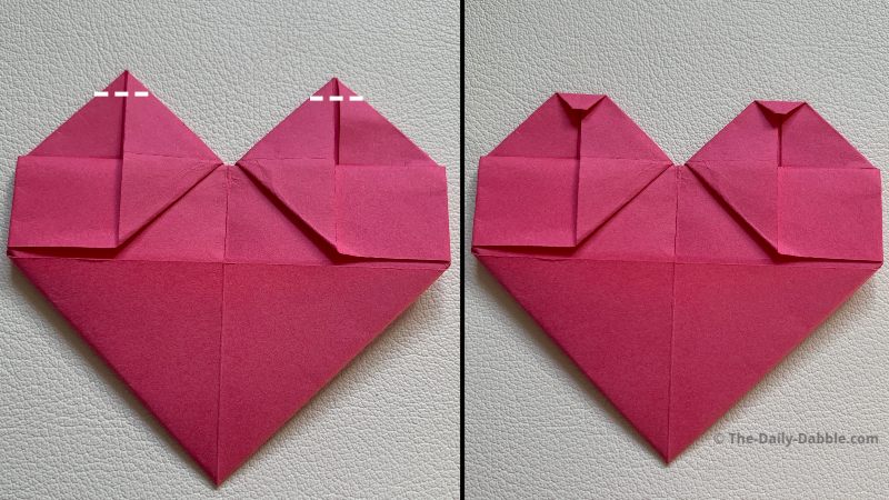 origami heart folds 10