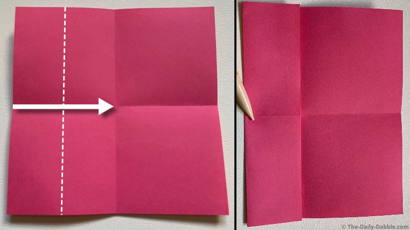 origami heart folds 3
