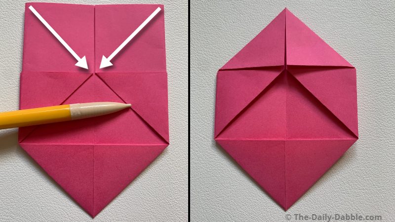 origami heart folds 6