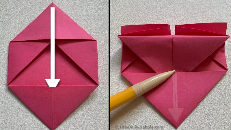 origami heart folds 7