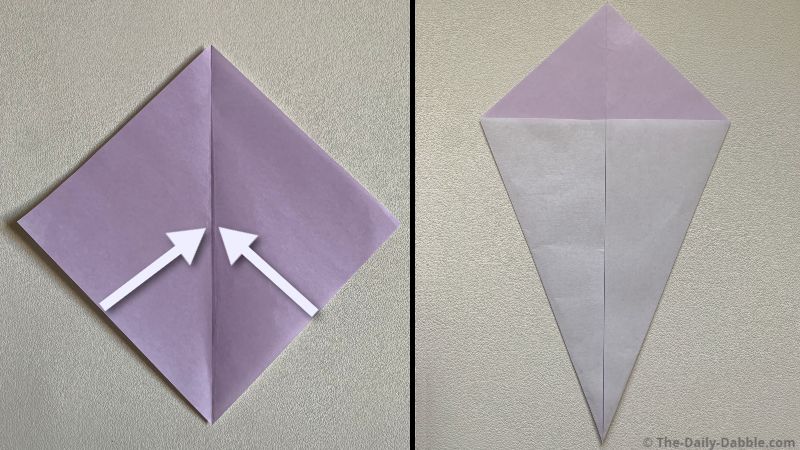 origami swan fold 2