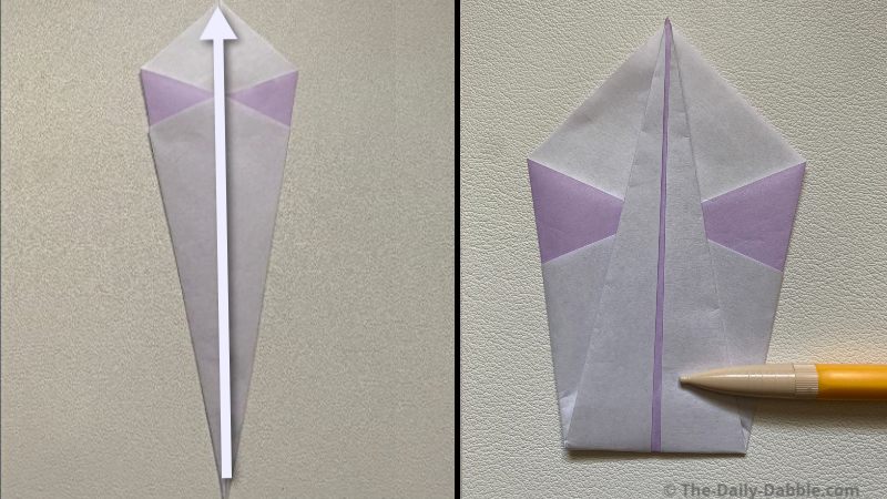 origami swan fold 4