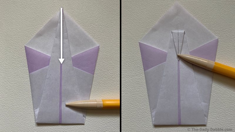 origami swan fold 5