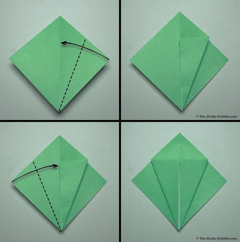 origami bird base step 6