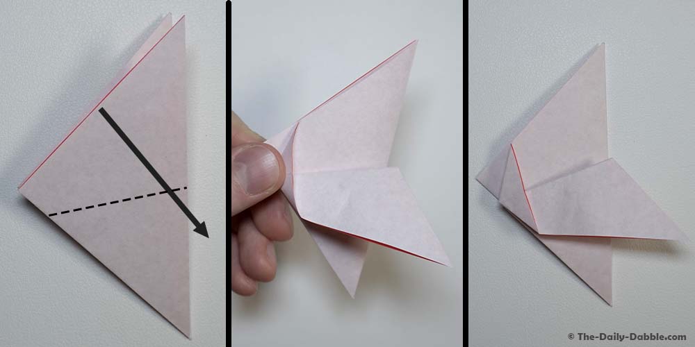 origami chicken step 4