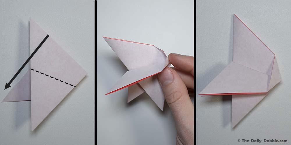 origami chicken step 5