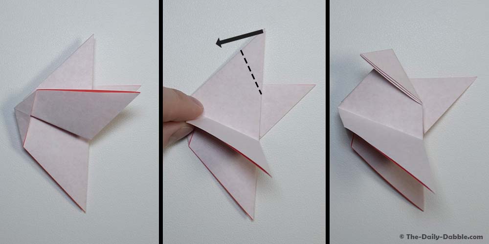 origami chicken step 6