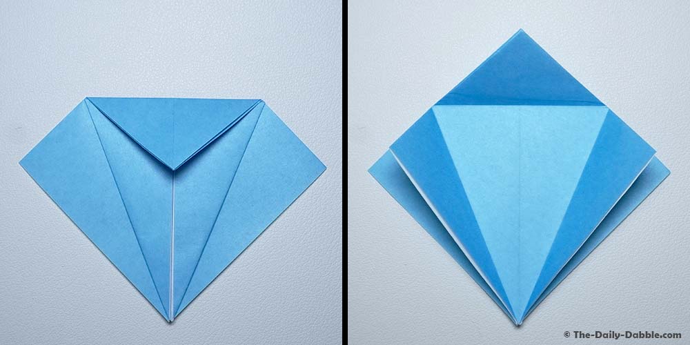 origami crane step 9