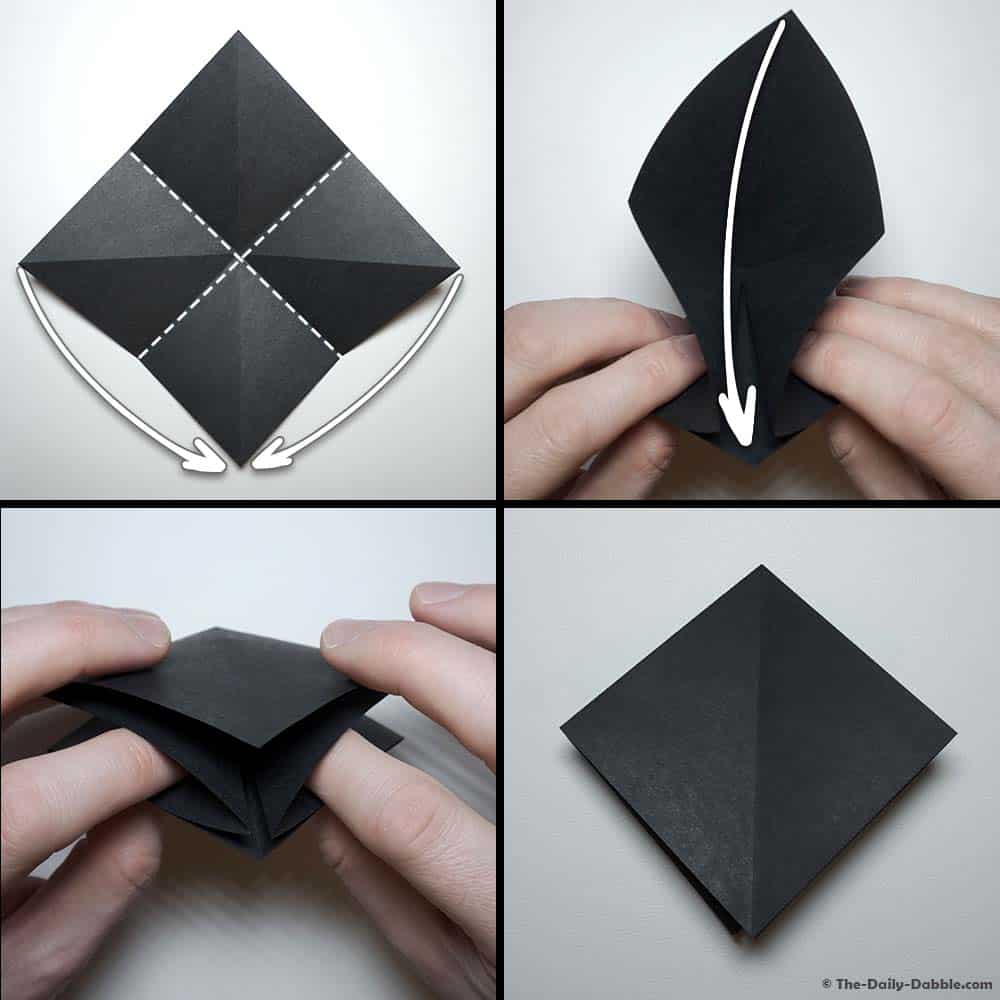 origami crow step 5