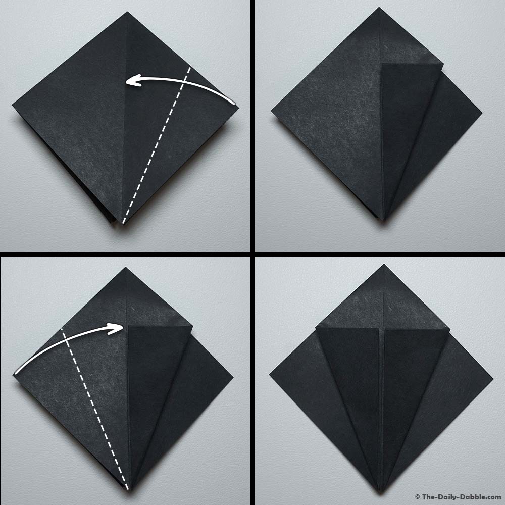 origami crow step 6