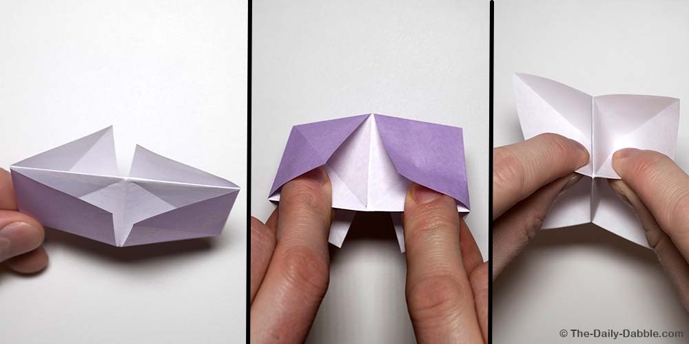 origami fortune teller step 11