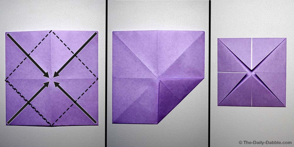origami fortune teller step 7