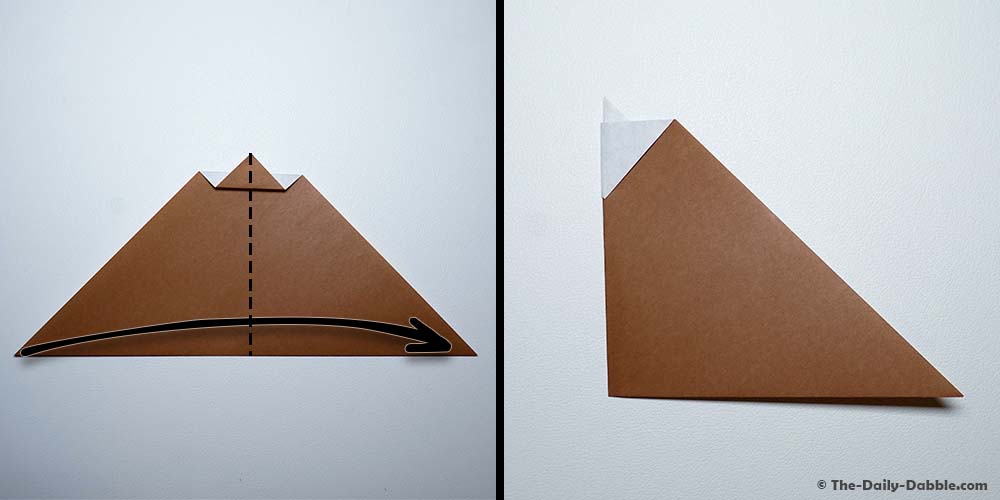 origami hen step 6
