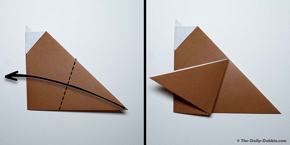 origami hen step 7