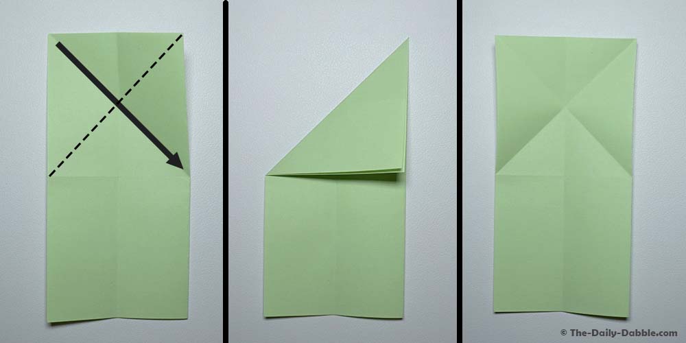 origami jumping frog step 5