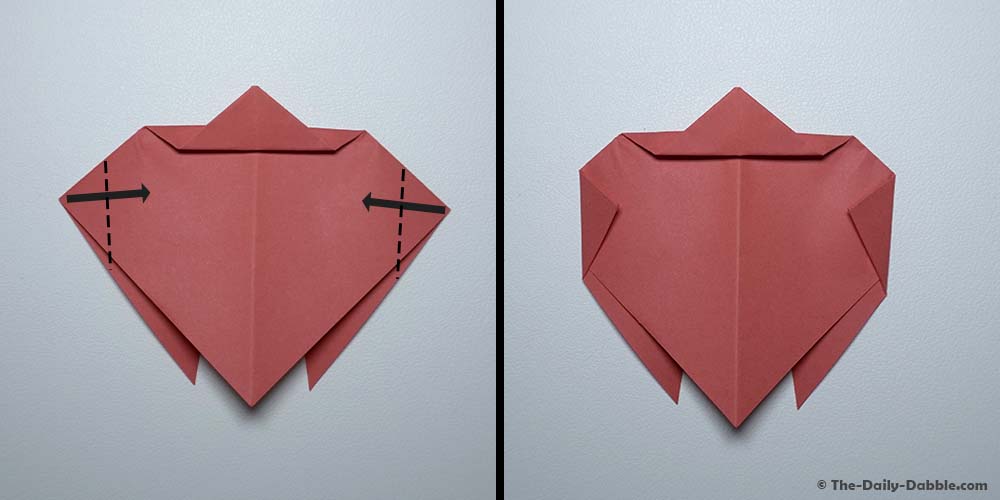 origami lady bug step 6