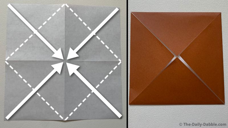 easy origami box fold 3