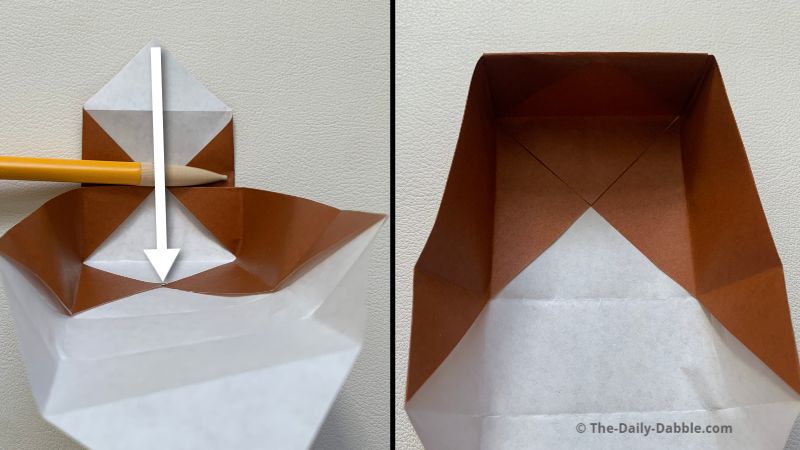 easy origami box fold 7