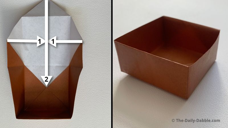 easy origami box fold 8