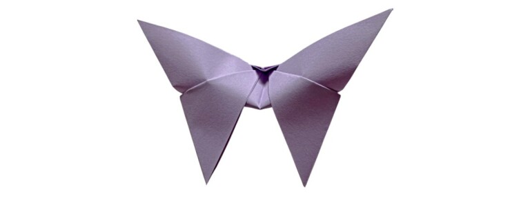 easy origami butterfly