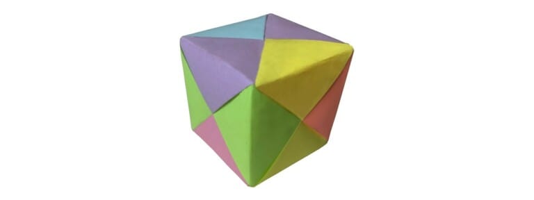 easy origami cube