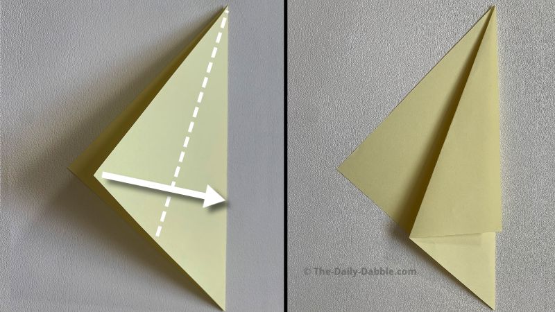 easy origami star fold 2