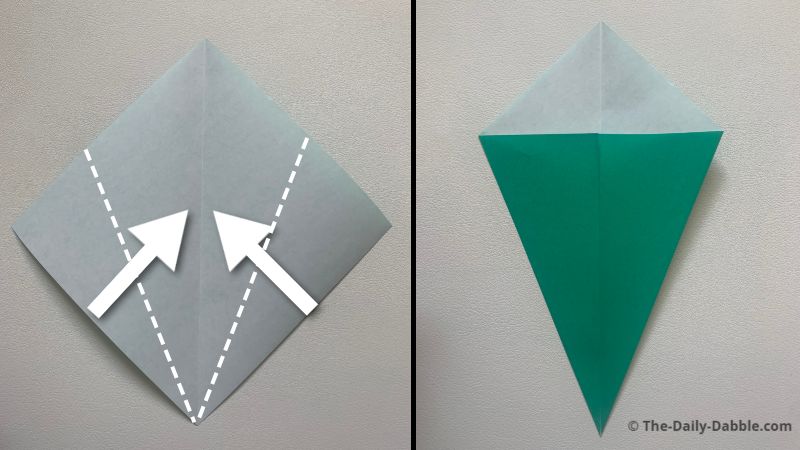 easy origami tree fold 2