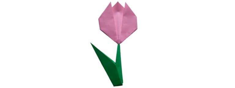 easy origami tulip