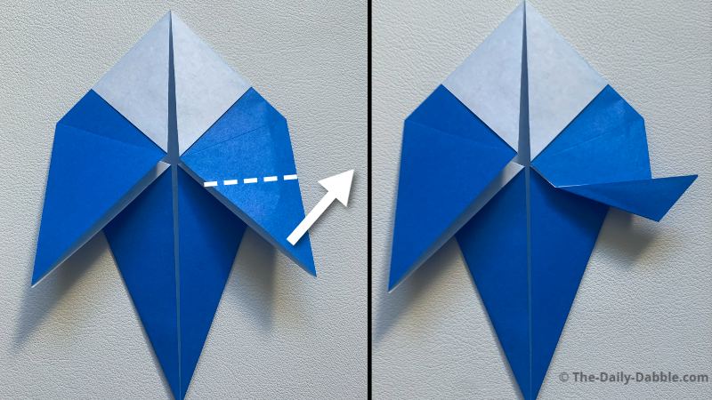 origami bird fold 10