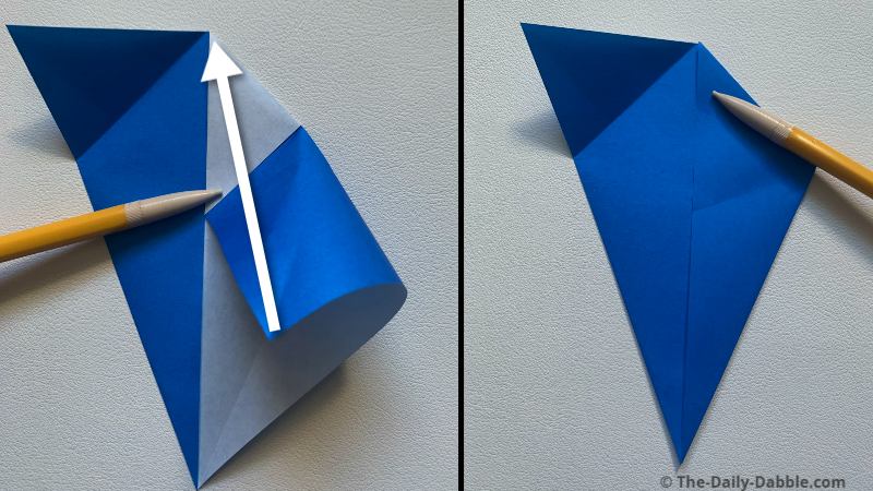 origami bird fold 7