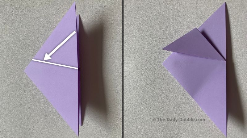 origami butterfly step 6