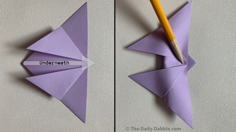 origami butterfly step 8