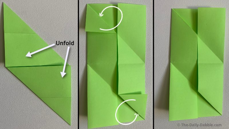 origami cube fold 5